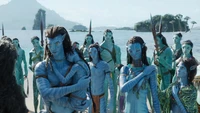 Navi Gathering: A Scene from "Avatar: The Way of Water" (2022)