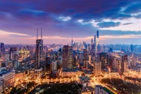 shanghai tower, city, cityscape, urban area, metropolis wallpaper