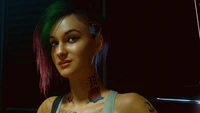 Judy Alvarez from Cyberpunk 2077: A Vibrant Portrait of a Cybernetic Prodigy