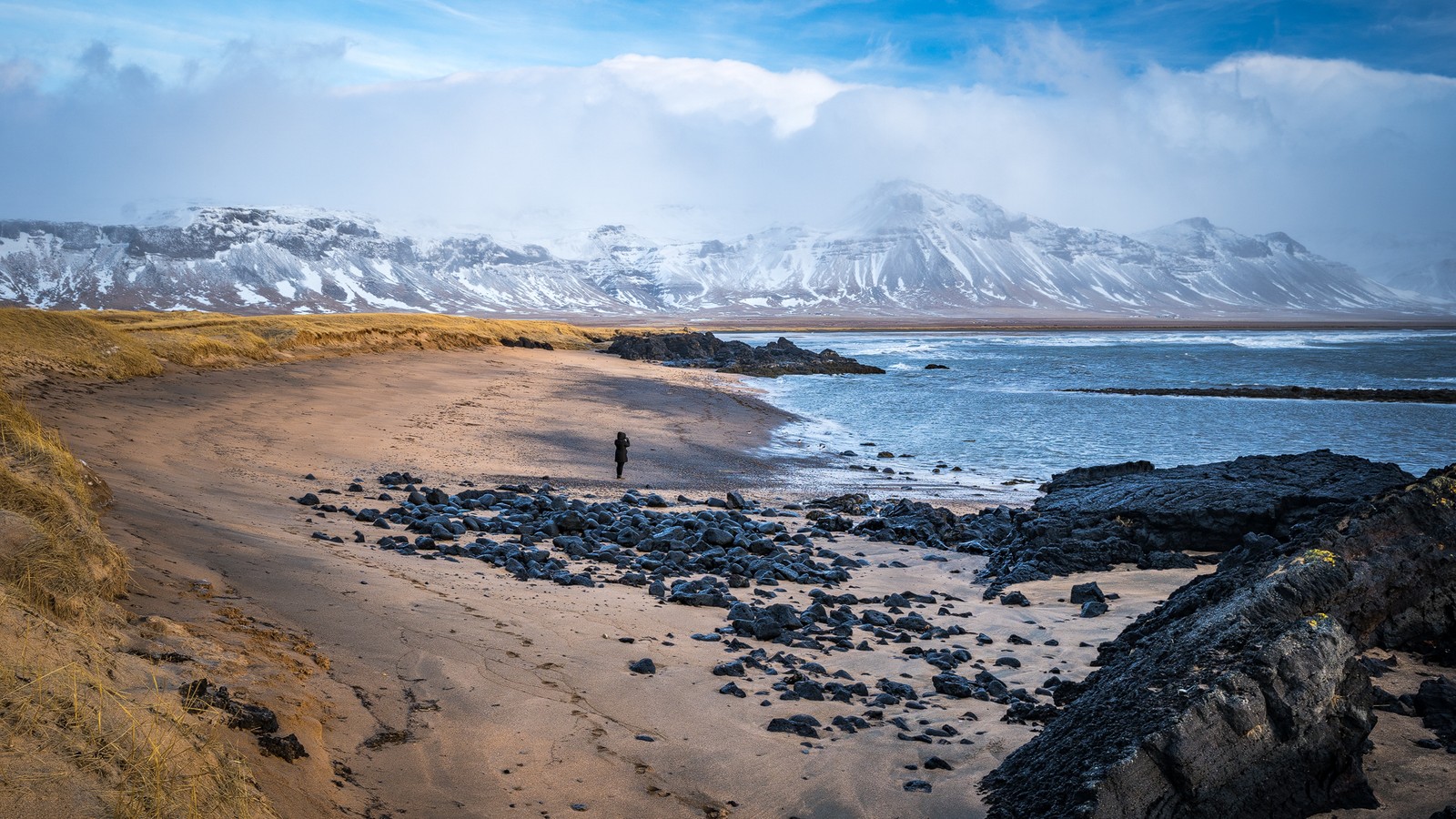 Descargar fondo de pantalla islandia, costa, física, orilla, formas montañosas