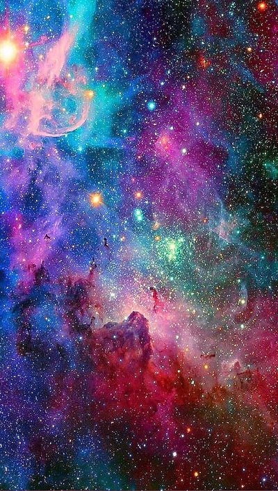 colorful, galaxy