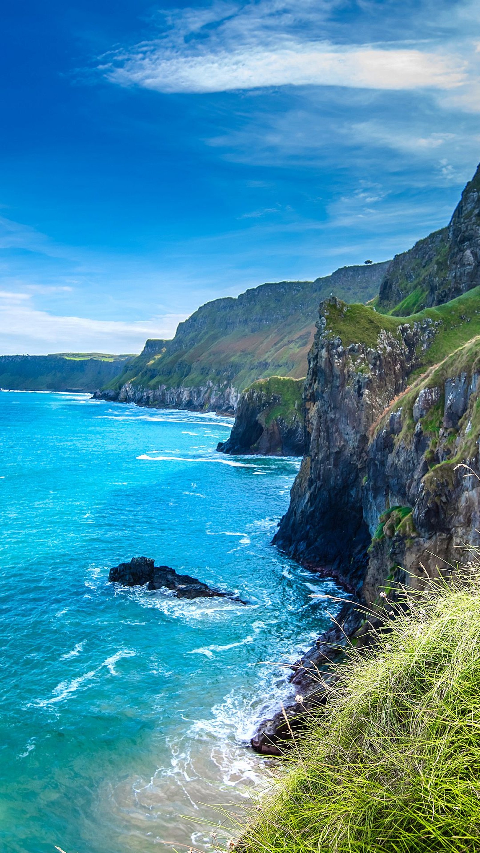 Téléchargez le fond d'écran la côte, irlande, nord