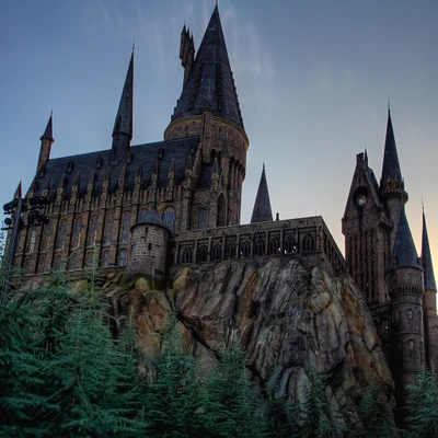 burg, film, harry potter, hogwarts