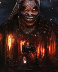 bray wyatt, the fiend, wwe wallpaper