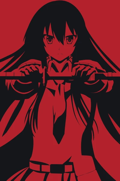 akame ga kill, anime, red