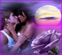 love couple, sensual wallpaper