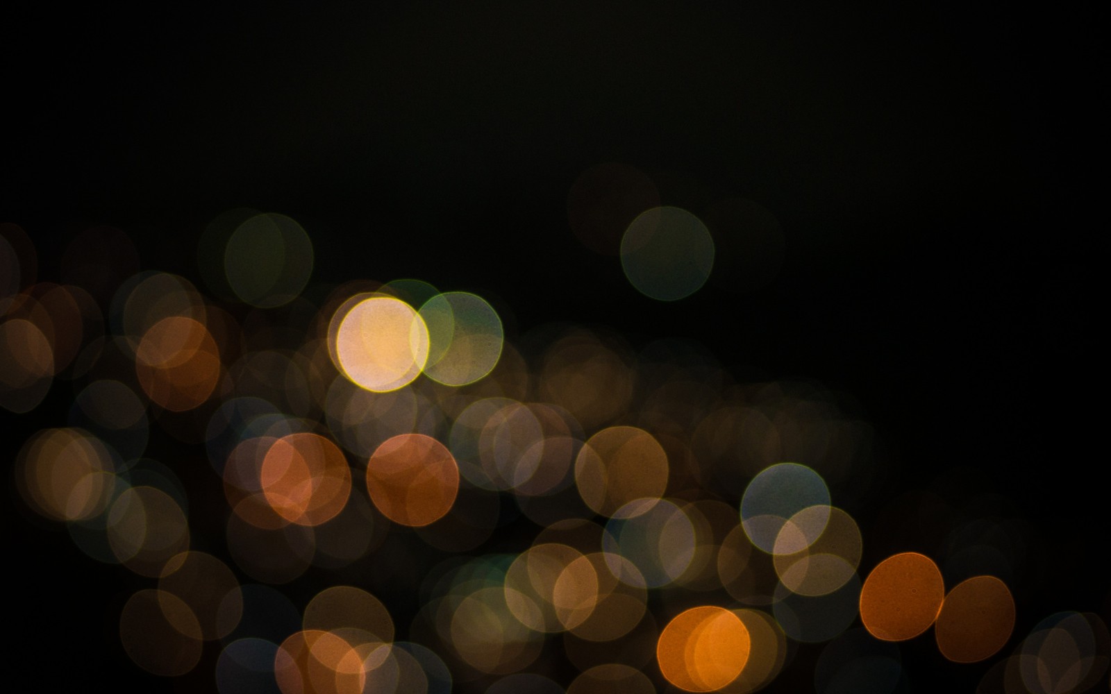 A close up of a clock with a lot of lights on it (night, light, lighting, darkness, circle)