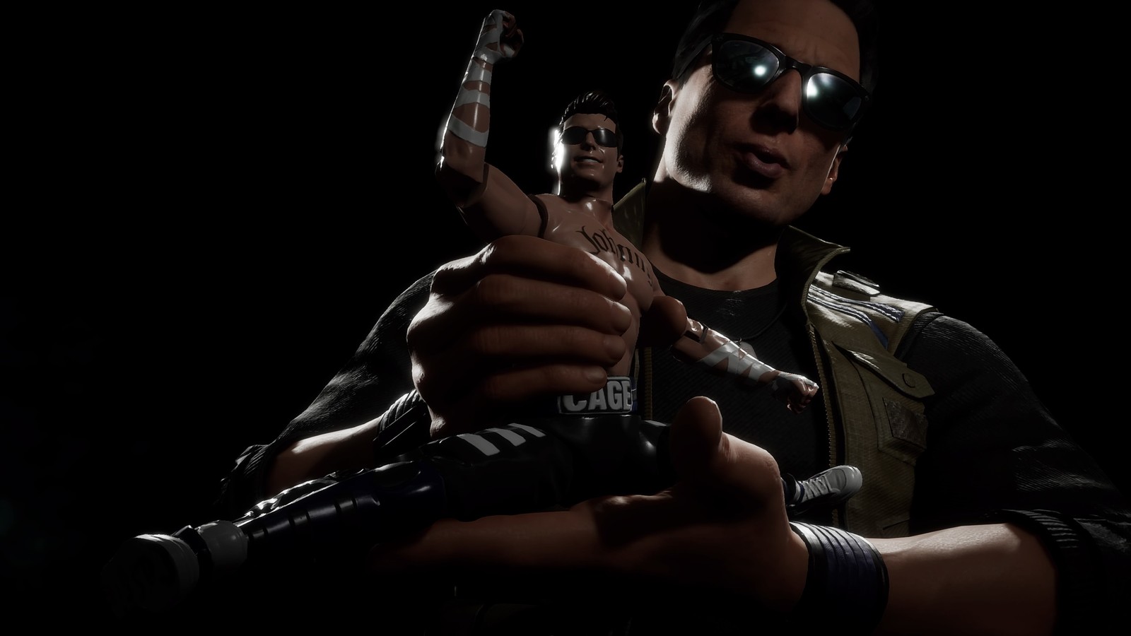 Descargar fondo de pantalla johnny cage, mortal kombat 11, videojuego