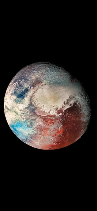 Pluto: Eine Bunte Erkundung des Zwergplaneten