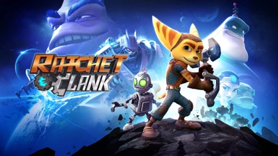 Ratchet & Clank: Эпическое космическое приключение – 4K игровое искусство