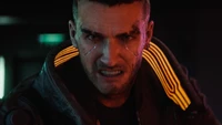 Moment intense de V dans Cyberpunk 2077