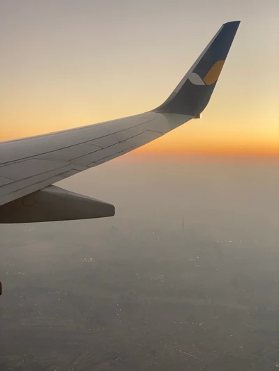 avion, journée, avion de ligne, atmosphère, voyage aérien