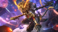 Весенние благословения: Сияющий воин Mobile Legends