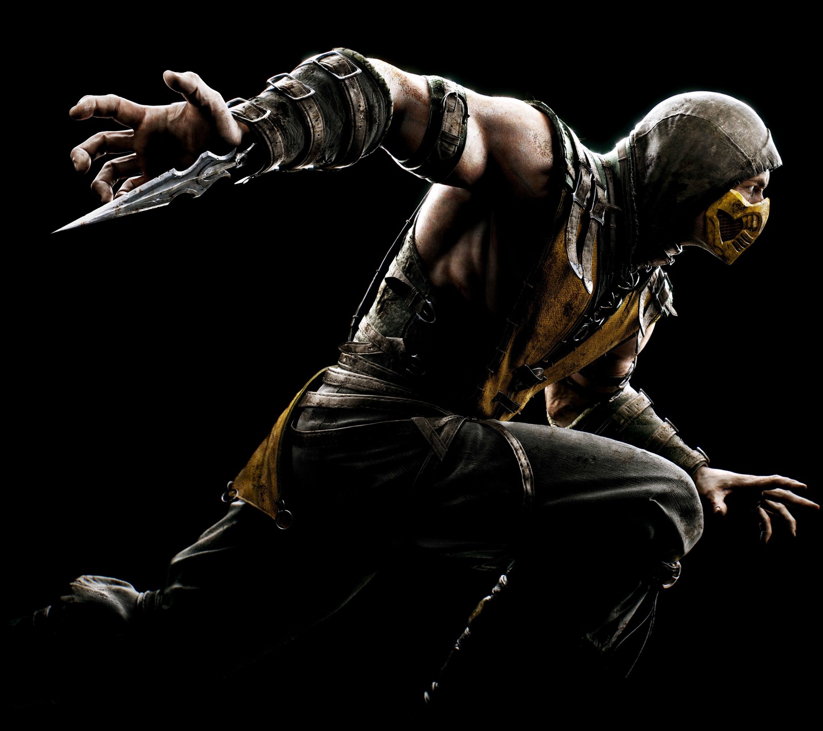 mk10, mkx, mortal kombat x, scorpion wallpaper