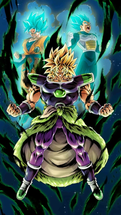 dragón, pelota, súper, broly, dragon ball super broly