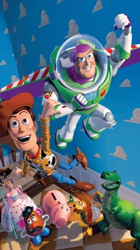 toy story, spielzeug, geschichte, buzz, woody