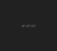 android, dunkelgrau, grau, logo, lutscher