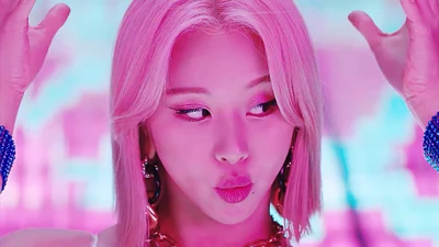 Чэён из TWICE: Яркий K-pop иконка с поразительной розовой эстетикой