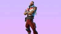 fortnite, fortnite battle royale, video game, wild gunner, skin wallpaper