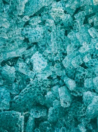 Turquoise Textured Rock Pattern