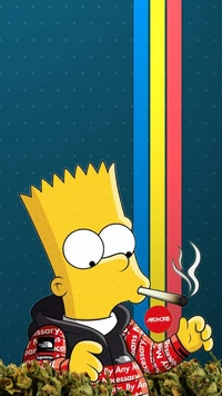 bart, dope, cool wallpaper