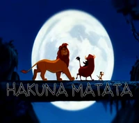 hakuna matata, lion king, timon and pumba wallpaper