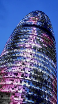 barcelona, torre agbar wallpaper