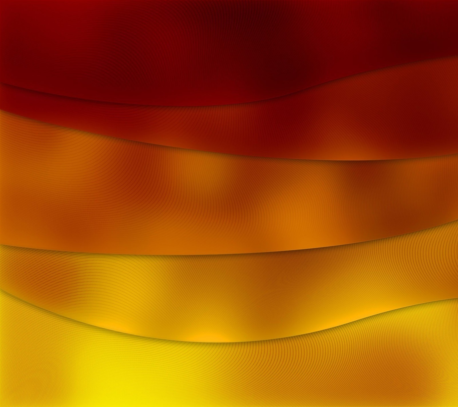 Un gros plan d'un fond abstrait jaune et rouge avec des lignes ondulées (abstrait, orange)