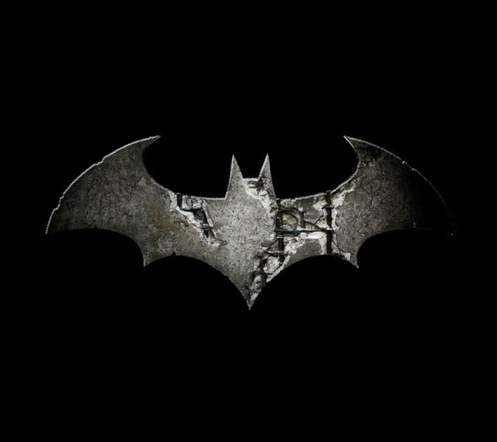 Logotipo do batman em um fundo preto (dfg, fds)