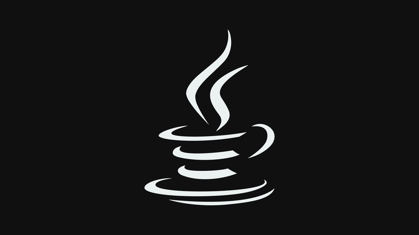 Una imagen en blanco y negro de una taza de café con vapor saliendo de ella (java, lenguaje de programación, java development kit, blanco y negro, monocromo)