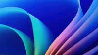 Vibrant Blue Abstract Waves for Modern Aesthetics