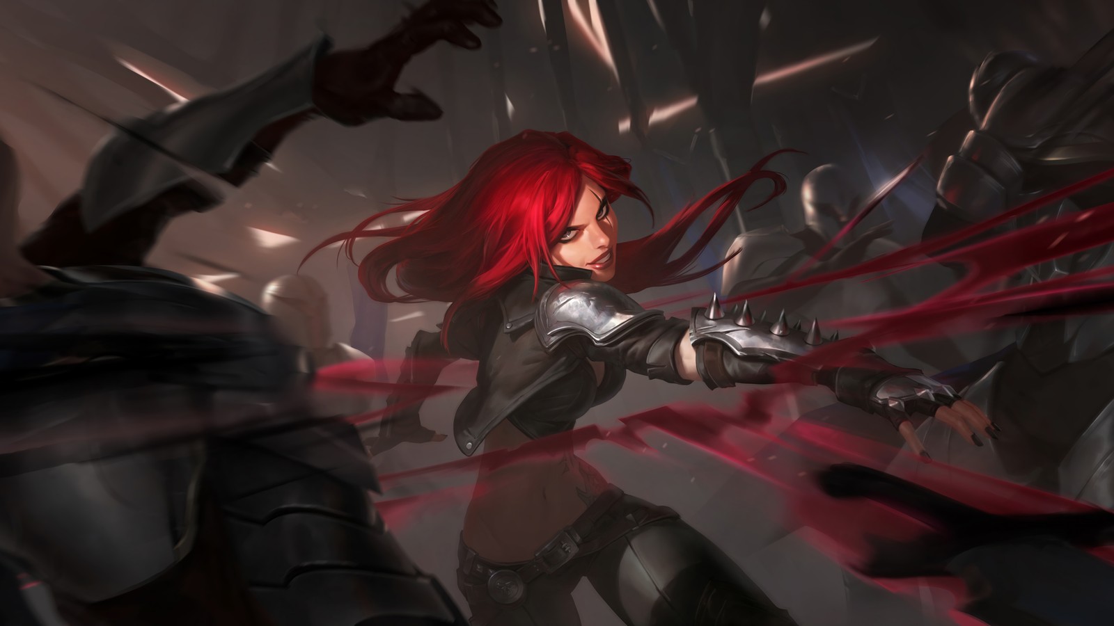 Lade katarina, lol, league of legends, legends of runeterra, videospiel Hintergrund herunter