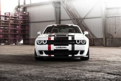 Dodge Hellcat: Um ousado carro musculoso com design marcante