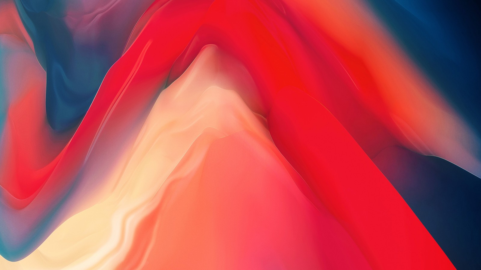 Abstract painting of a red and blue background with a white and black background (red, abstract, digital art)