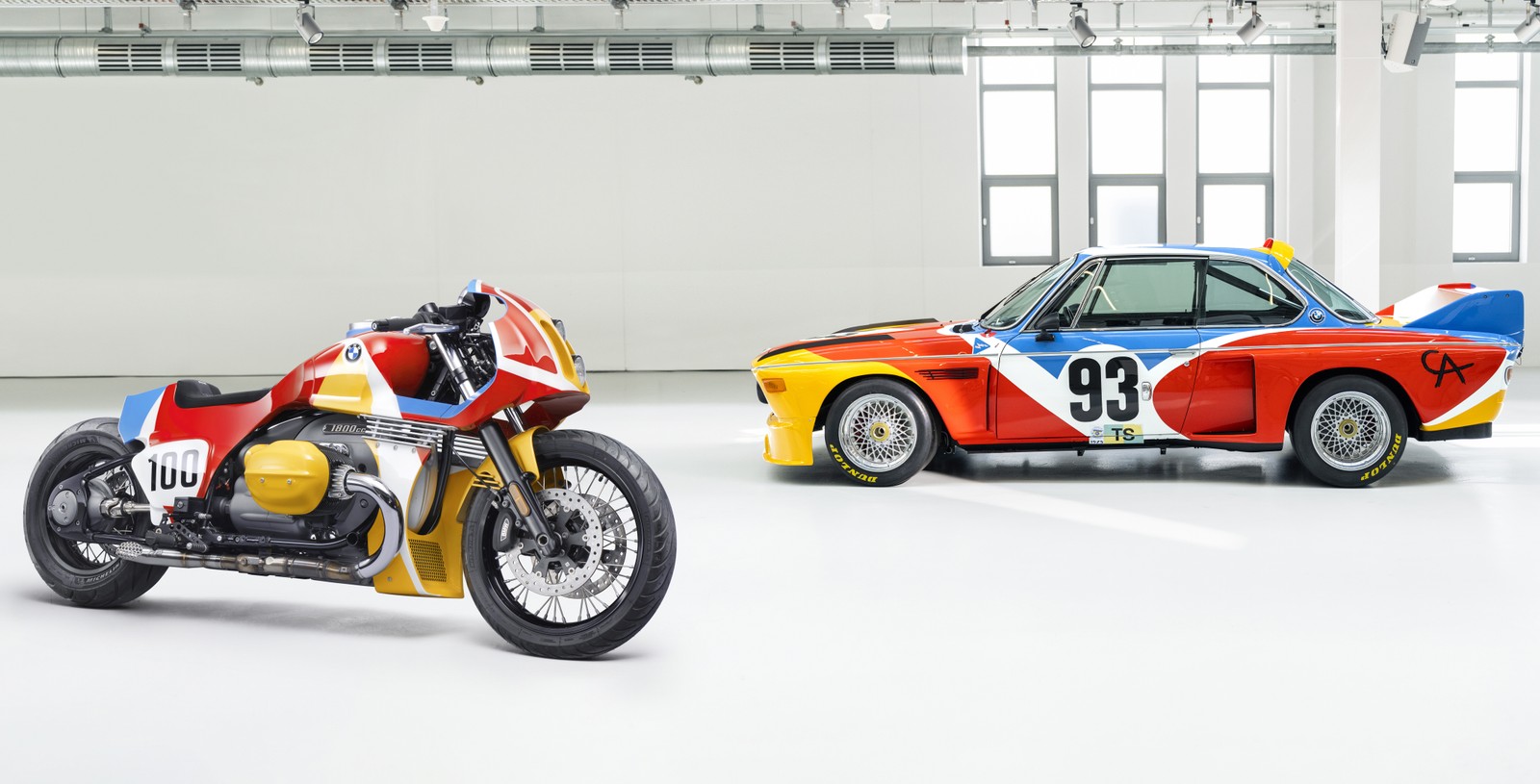 bmw 18 csl art bike, bmw art car, bmw csl, 8k, 5k wallpaper