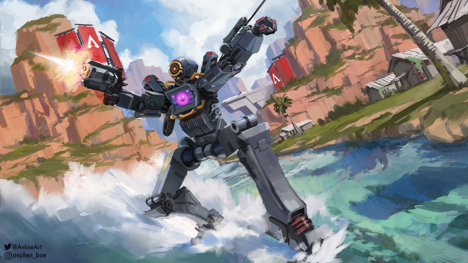 apex legends, video game, pathfinder Download Wallpaper