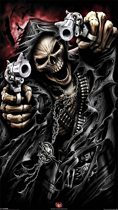 reaper, skull