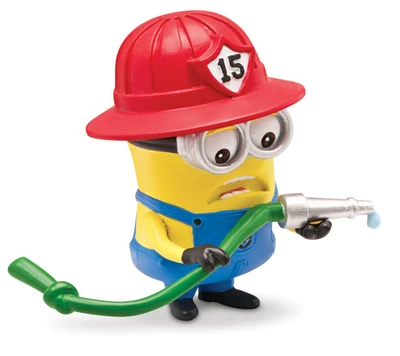 Adorable Minion Feuerwehrmann aus Ich - Einfach unverbesserlich 2 (2014) in HD