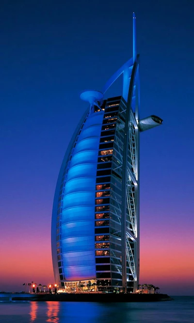 amazing night, bonito, dubai, hd, natureza