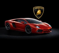 coche, lamborghini, logotipo