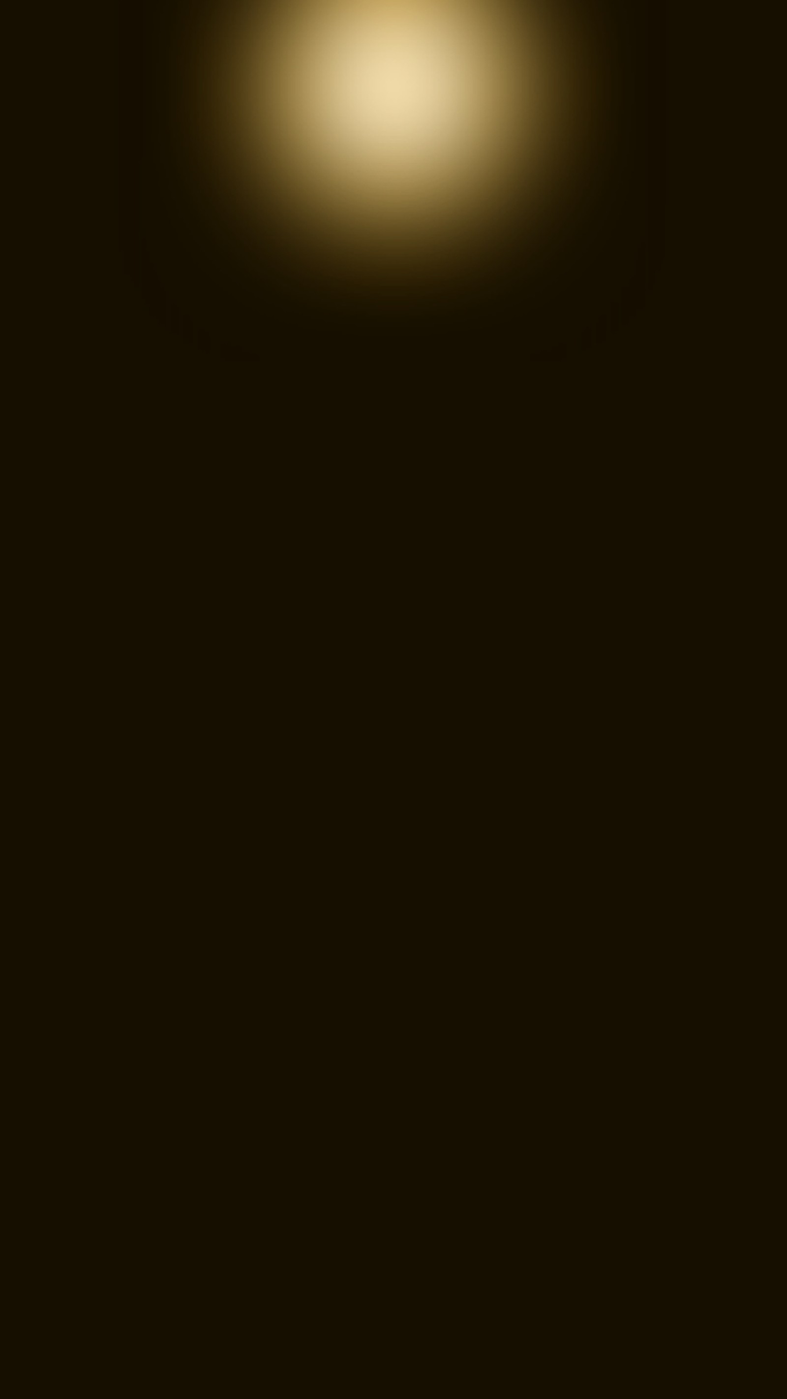 There is a light that is shining on a dark background (abstract, brown, gold, light, s7)