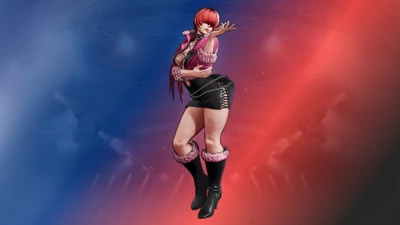 shermie, король бойцов xv, коф 15, kof 15, видеоигра