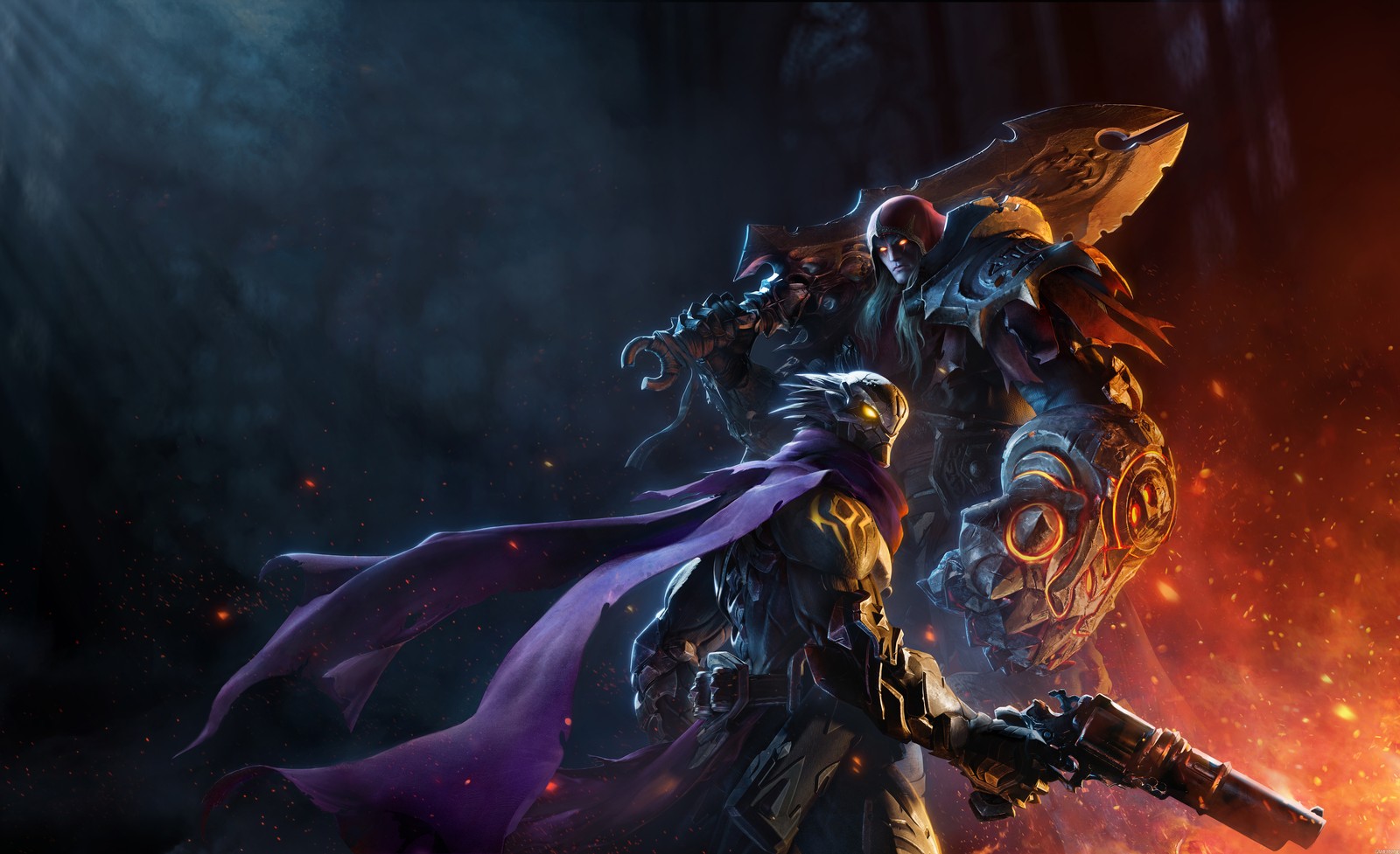 darksiders, demon, pc game, games, darkness wallpaper