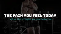 pain, strength, life motto, dark background, motivational quotes wallpaper