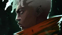 arcane series, tv series, arcane, ekko, lol wallpaper