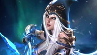 Ashe: Frost Archer of the League of Legends