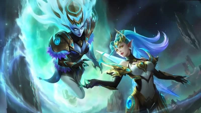 Селена: Двойные формы бездушного мага в Mobile Legends