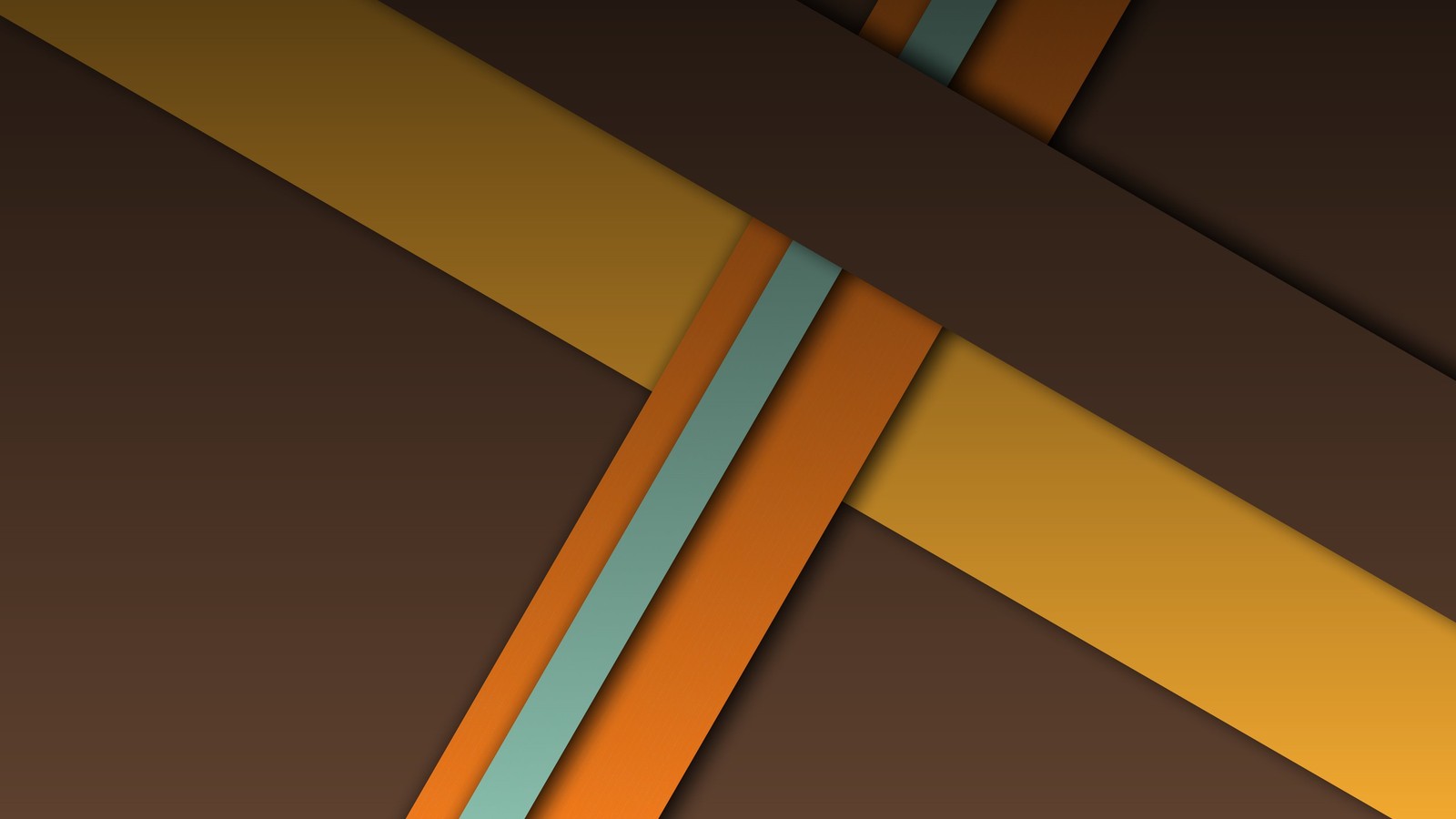 A close up of a cell phone with a brown background (brown, yellow, orange, line, triangle)