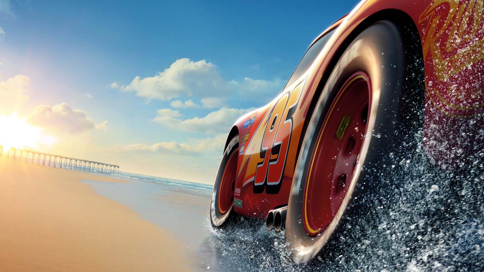 Fonds de film cars fonds de film cars fonds de film cars (flash mcqueen, lightning mcqueen, cars 3, 8k, film sur les voitures)