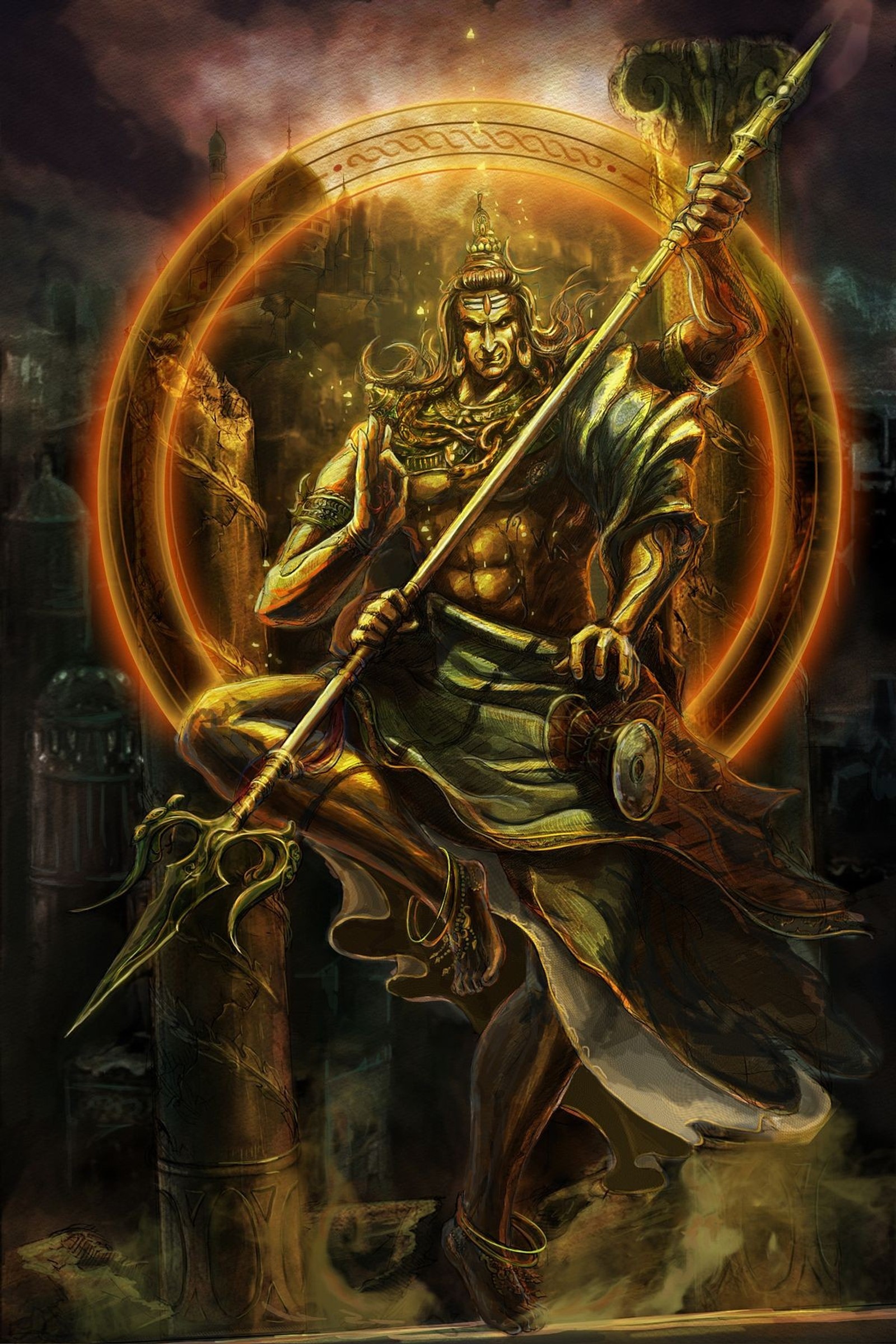 angry, king, lord, mahadev, mahakal wallpaper